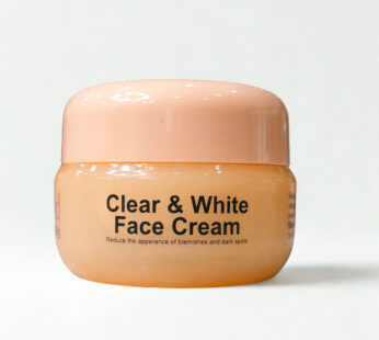 Clear and White Face Cream