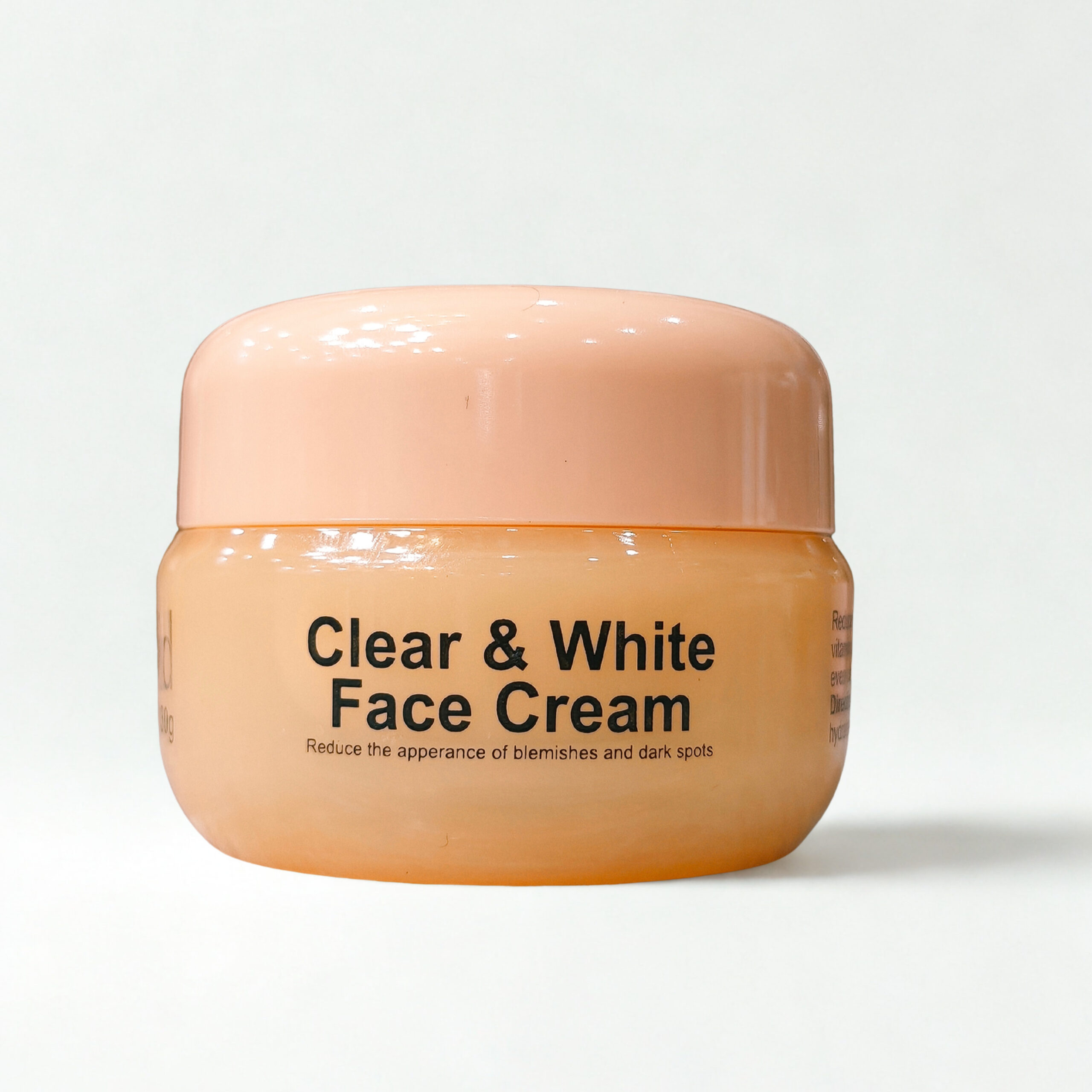 Clear and White Face Cream