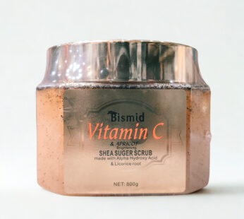 Bismid Viamin C and Apricot Shea Suger Scrub