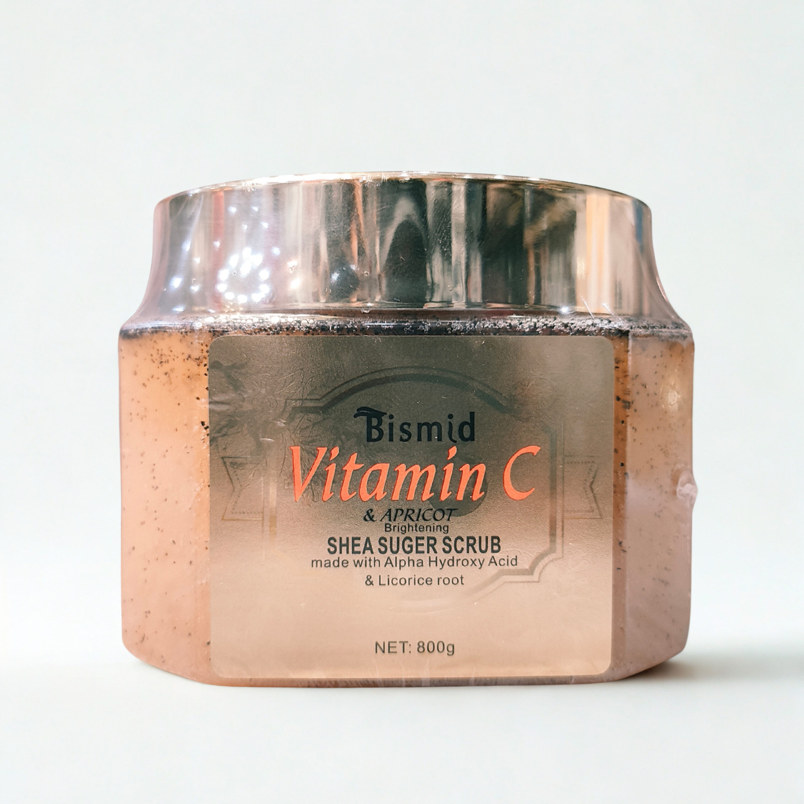 Bismid Viamin C and Apricot Shea Suger Scrub